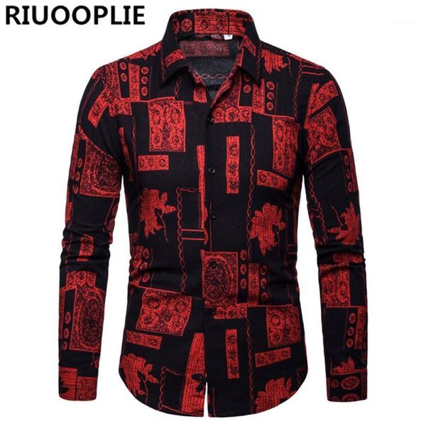 riuooplie fashion spring and autumn winter men casual long-sleeved shirt personality printing bottoming shirt large size shirts1, White;black
riuooplie fashion spring and autumn winter men casual long-sleeved shirt personality printing bottoming shirt large size shirts1, White;black