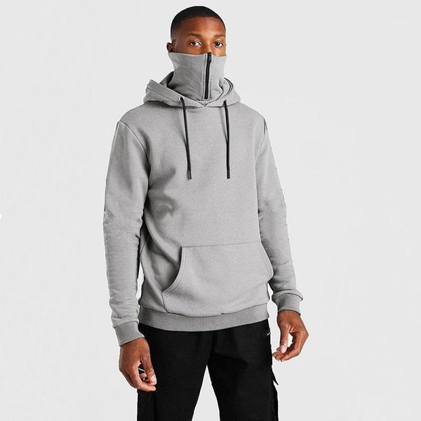 winter new men's hooded mask zipper casual sweatshirts solid color men's plus velvet warm hoodies streetwear clothing1, Black
winter new men's hooded mask zipper casual sweatshirts solid color men's plus velvet warm hoodies streetwear clothing1, Black