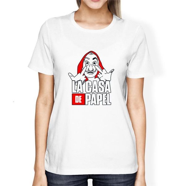 la casa de papel tshirt women funny tshirt money heist tees tv series t shirt house of paper graphic t-shirt, White
la casa de papel tshirt women funny tshirt money heist tees tv series t shirt house of paper graphic t-shirt, White