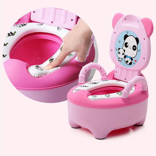 new portable baby potty toilet seat cute cartoon panda soft kids potty training seat children's folding backrest pot toilet 201117
new portable baby potty toilet seat cute cartoon panda soft kids potty training seat children's folding backrest pot toilet 201117