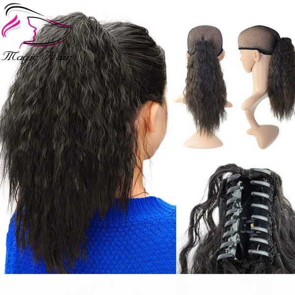 evermagic hair claw ponytail clip in hair extensions long yaki curly 100% human hairpiece 70-120g with jaw clip color 1b#, Black
evermagic hair claw ponytail clip in hair extensions long yaki curly 100% human hairpiece 70-120g with jaw clip color 1b#, Black