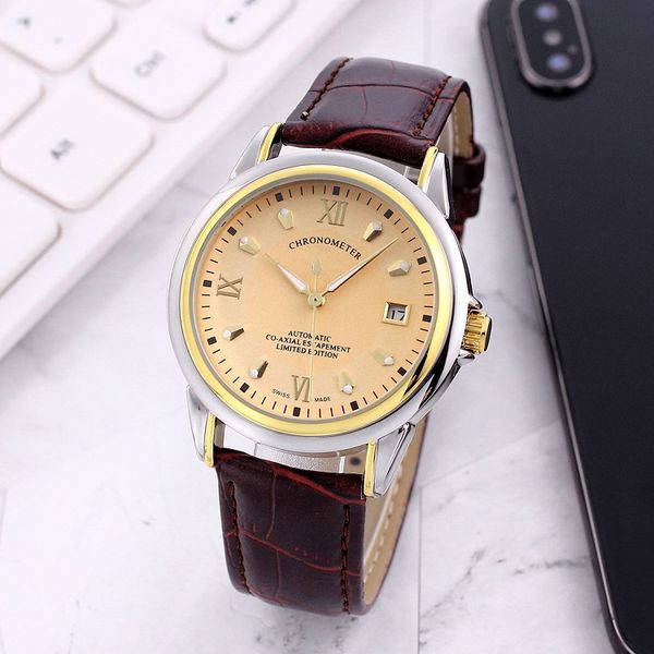 2020 new three stitches automatic mechanical watch fashion watches mens sport watch leather belt omg wristwatches montre seama, Slivery;brown
2020 new three stitches automatic mechanical watch fashion watches mens sport watch leather belt omg wristwatches montre seama, Slivery;brown