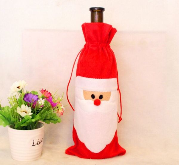 32*13cm stockings santa red wine claus cover bags christmas table bottle bag party supplies
32*13cm stockings santa red wine claus cover bags christmas table bottle bag party supplies