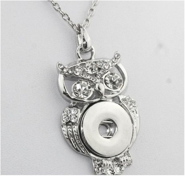 boom life owl pendant with crystal necklace 040920 18mm metal snap button jewelry beads women's pendan bbyxfh, Silver
boom life owl pendant with crystal necklace 040920 18mm metal snap button jewelry beads women's pendan bbyxfh, Silver