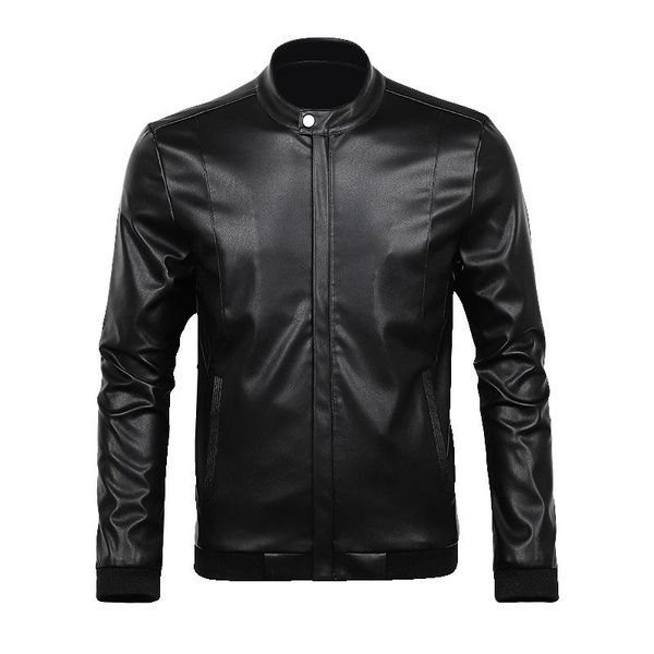 men autumn new motorcycle casual pu leather warm jacket coat men fashion street style windproof jacket faux leather overcoat, Black
men autumn new motorcycle casual pu leather warm jacket coat men fashion street style windproof jacket faux leather overcoat, Black