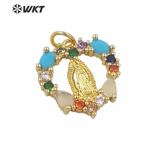 wt-mp189 rainbow cubic zircon stone women gold micropave setting cz virgin mary jewelry pendant q1209, Bronze;silver
wt-mp189 rainbow cubic zircon stone women gold micropave setting cz virgin mary jewelry pendant q1209, Bronze;silver