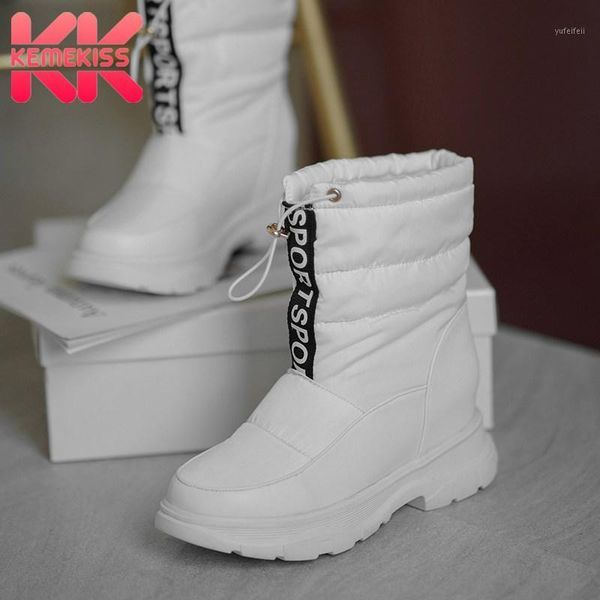 kemekiss size 32-43 women half short boots flat snow boots women winter warm shoes fashion plush fur footwear1, Black
kemekiss size 32-43 women half short boots flat snow boots women winter warm shoes fashion plush fur footwear1, Black