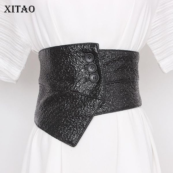 xitao vintage button cummerbunds women 2020 autumn tide fashion new style elastic match all asymmetrical personality gcc4058, Black;brown
xitao vintage button cummerbunds women 2020 autumn tide fashion new style elastic match all asymmetrical personality gcc4058, Black;brown