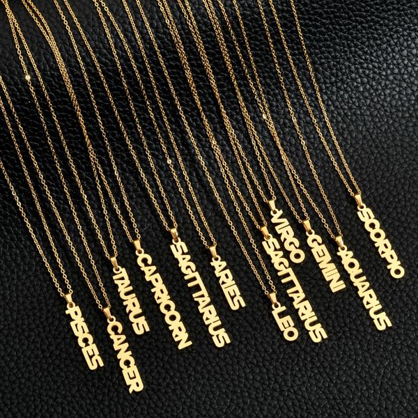 2020 fashion 18k gold plated horoscope necklace birthday gifts necklace minimalist 12 zodiac necklace, Silver
2020 fashion 18k gold plated horoscope necklace birthday gifts necklace minimalist 12 zodiac necklace, Silver