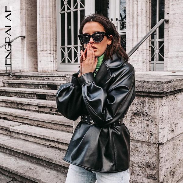 shengpalae 2020 new spring long sleeve european and american lapels waist motorcycle leather pu leather jacket windbreaker 2551, Tan;black
shengpalae 2020 new spring long sleeve european and american lapels waist motorcycle leather pu leather jacket windbreaker 2551, Tan;black