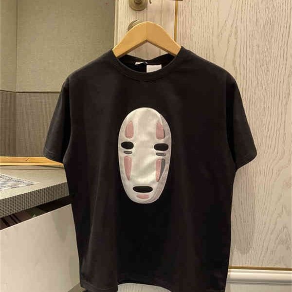 spring and summer new luojia mask men's joint name short sleeve cartoon animation embroidery wo same t-shirt, White
spring and summer new luojia mask men's joint name short sleeve cartoon animation embroidery wo same t-shirt, White