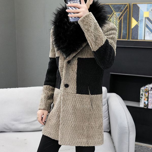2020 thick vintage hip-hop outerwear collar with hood men jacket contrast repair fur ye4t, Black
2020 thick vintage hip-hop outerwear collar with hood men jacket contrast repair fur ye4t, Black