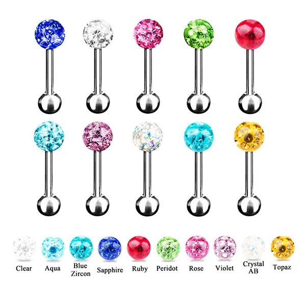 10pc mixed color feridoepoxy cz gem ball labret lip studs,eyebrow rings,earring stud,tongue rings piercing body jewelry q sqcngr, Silver
10pc mixed color feridoepoxy cz gem ball labret lip studs,eyebrow rings,earring stud,tongue rings piercing body jewelry q sqcngr, Silver