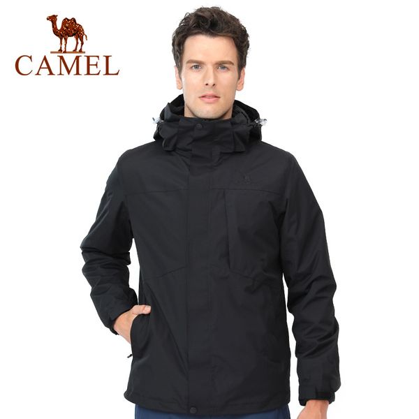 camel men women keep warm outdoor hiking jacket skiing jacket thermal fleece inner waterproof windbreaker hiking trekking coat q1201, Black;brown
camel men women keep warm outdoor hiking jacket skiing jacket thermal fleece inner waterproof windbreaker hiking trekking coat q1201, Black;brown