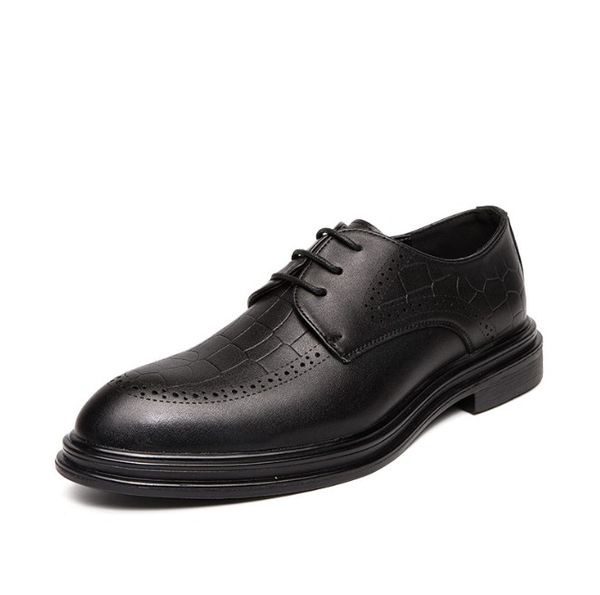 leather men casual shoes lace up office fashion shoe male design oxfords footwear quality office 2021 new men shoes, Black
leather men casual shoes lace up office fashion shoe male design oxfords footwear quality office 2021 new men shoes, Black