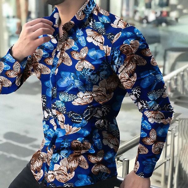 men's shirt butterfly color block animal button down collar casual daily print long sleeve business lightweight fashion hawaiian green, White;black 
men's shirt butterfly color block animal button down collar casual daily print long sleeve business lightweight fashion hawaiian green, White;black