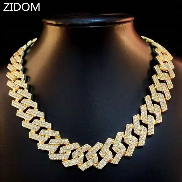 chains 20mm hip hop iced out bling chain necklaces pave setting rhinestone men hiphop rhombus cuban necklace fashion jewelry, Silver
chains 20mm hip hop iced out bling chain necklaces pave setting rhinestone men hiphop rhombus cuban necklace fashion jewelry, Silver