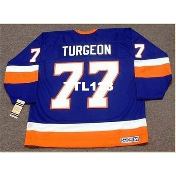 121s #77 pierre turgeon new york islanders 1993 ccm vintage hockey jersey or custom any name or number retro jersey, Black
121s #77 pierre turgeon new york islanders 1993 ccm vintage hockey jersey or custom any name or number retro jersey, Black