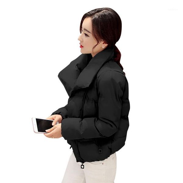 2019 new winter women's down cotton padded jacket women wadded jackets warm white coat parka bread style loose outwear coats1, Black;brown
2019 new winter women's down cotton padded jacket women wadded jackets warm white coat parka bread style loose outwear coats1, Black;brown
