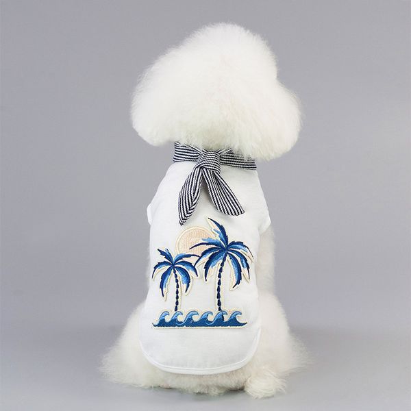 pet clothing multicolor island wind breathable dog vest fashion casual embroidered tie dog t-shirt new wholesale
pet clothing multicolor island wind breathable dog vest fashion casual embroidered tie dog t-shirt new wholesale