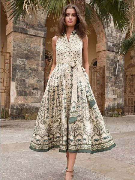 casual dresses spain 2021 summer women's european american sleeveless printed slim dress elegant temperament quality1, Black;gray
casual dresses spain 2021 summer women's european american sleeveless printed slim dress elegant temperament quality1, Black;gray