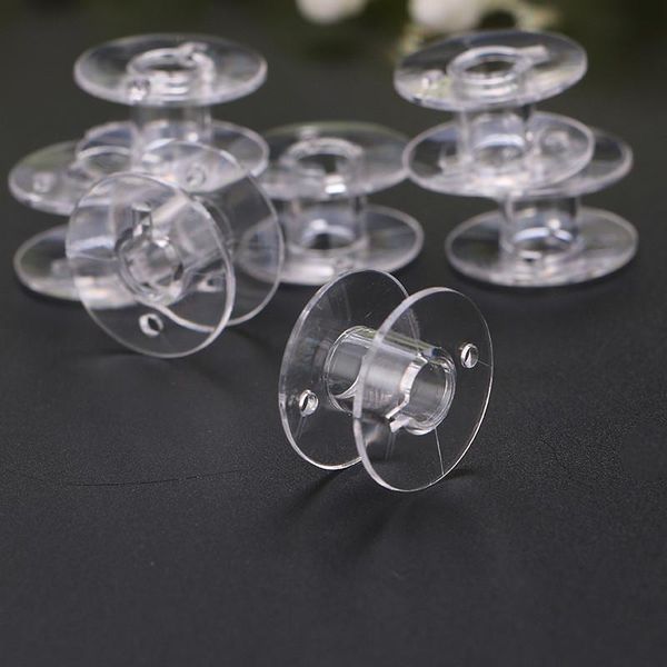 10pcs clear empty bobbins plastic spools for sewing machine sewing threads empty bobbins home sewing accessories jllghc 
10pcs clear empty bobbins plastic spools for sewing machine sewing threads empty bobbins home sewing accessories jllghc