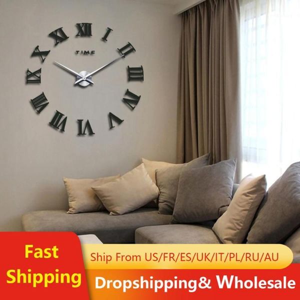 wall clocks large 3d diy clock, roman numeral clock frameless mirror sticker living room bedroom home decoration1
wall clocks large 3d diy clock, roman numeral clock frameless mirror sticker living room bedroom home decoration1