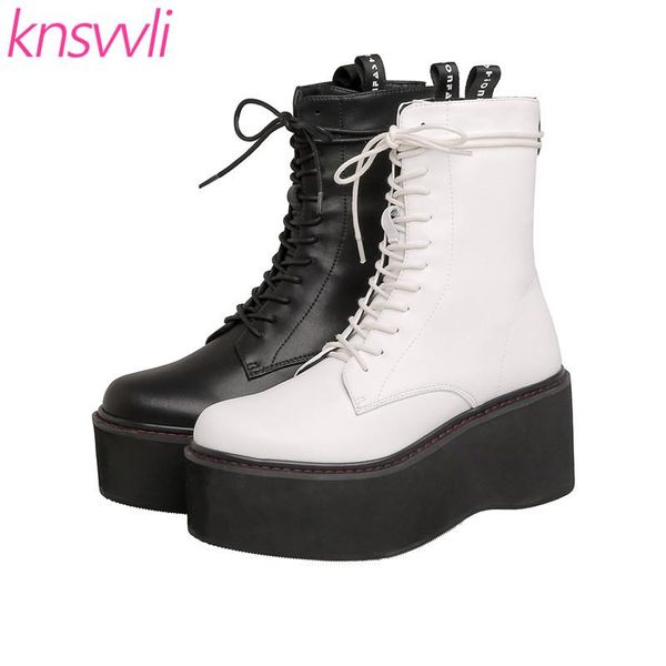 boots casual thick sole motorcycle women lace up winter shoes ladies platform short black white woman
boots casual thick sole motorcycle women lace up winter shoes ladies platform short black white woman