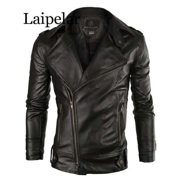 men's jackets laipelar fashion pu leather jacket faux coat for male solid slim fit turn collar size m-xxl, Black;brown
men's jackets laipelar fashion pu leather jacket faux coat for male solid slim fit turn collar size m-xxl, Black;brown
