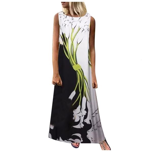 #60 women's round neck sleeveless flower butterfly print stitching fashion aesthetic and elegant vestido, Black;gray
#60 women's round neck sleeveless flower butterfly print stitching fashion aesthetic and elegant vestido, Black;gray