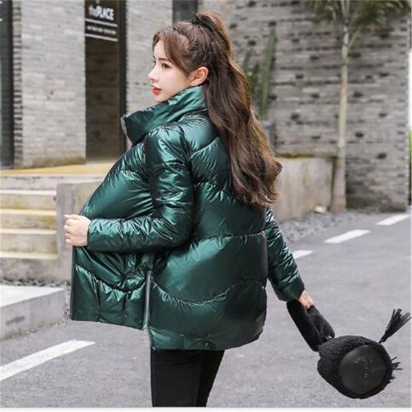 winter new style bright face women short padded jacket korean loose cotton bread stand collar parkas, Black
winter new style bright face women short padded jacket korean loose cotton bread stand collar parkas, Black