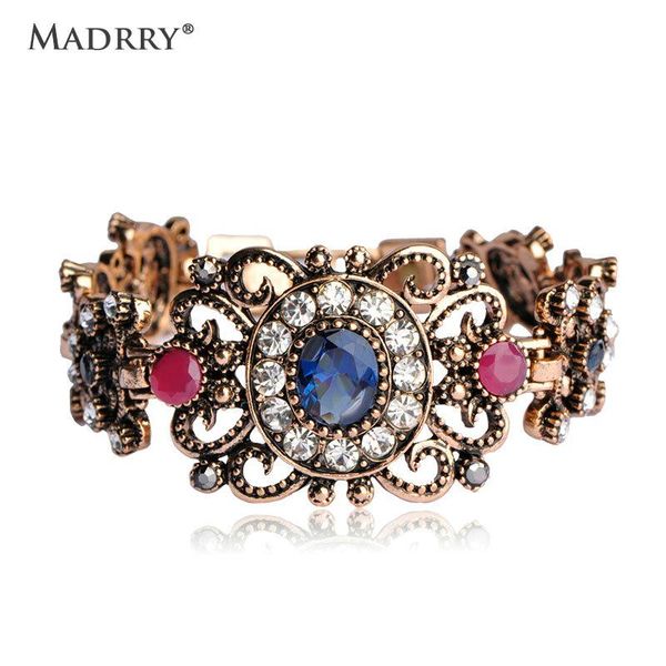 madrry hollow flower sculpture bracelets for women mysterious turkish jewelry resin antique gold color vintage pulseras pulseira, Black
madrry hollow flower sculpture bracelets for women mysterious turkish jewelry resin antique gold color vintage pulseras pulseira, Black