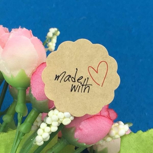 gift wrap 3cm round kraft sticker labels handmade love sealing label stickers packing for cake/gifts/box/jewelry
gift wrap 3cm round kraft sticker labels handmade love sealing label stickers packing for cake/gifts/box/jewelry