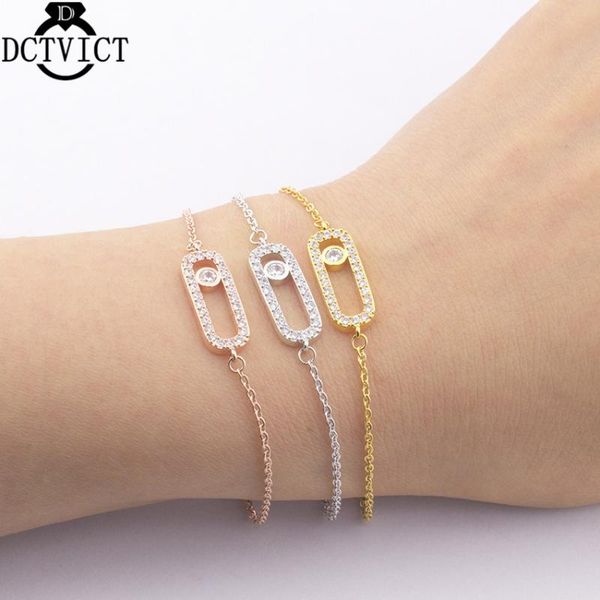 dctvict fashion three dot oval crystal bracelet femme rose gold chain bileklik charms bracelets for women jewelry bff gift, Golden;silver
dctvict fashion three dot oval crystal bracelet femme rose gold chain bileklik charms bracelets for women jewelry bff gift, Golden;silver