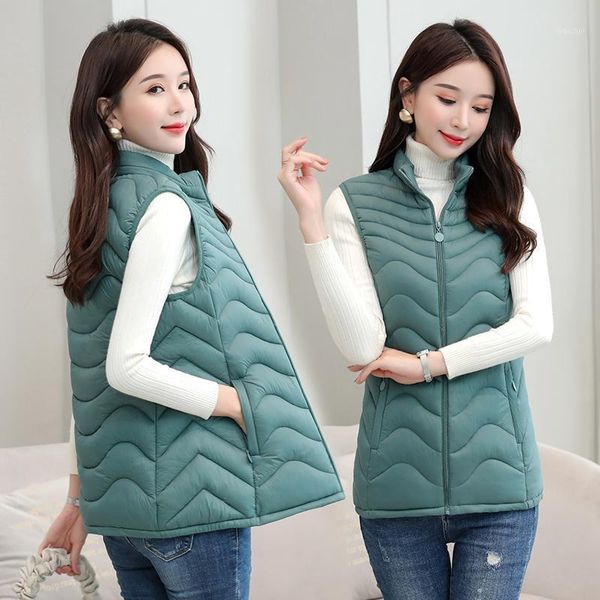 women vest for autumn winter 2020 solid slim stand collar sleeveless waistcoat vest parkas coat casual thicken warm slim1, Black;white
women vest for autumn winter 2020 solid slim stand collar sleeveless waistcoat vest parkas coat casual thicken warm slim1, Black;white