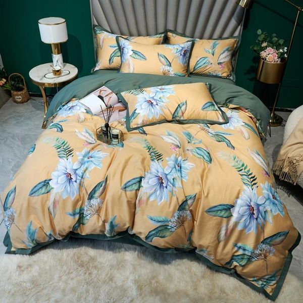 bedding sets yellow pastoral set 100% egyptian cotton bedclothes flower print satin girls duvet cover king size hometexitle
bedding sets yellow pastoral set 100% egyptian cotton bedclothes flower print satin girls duvet cover king size hometexitle