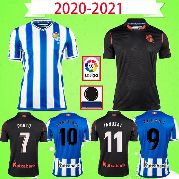20 21 real sociedad soccer jerseys home away 2020 2021 portu merino oyarzabal willian j. man kids kit camisetas de fútbol football shirts, Black;yellow
20 21 real sociedad soccer jerseys home away 2020 2021 portu merino oyarzabal willian j. man kids kit camisetas de fútbol football shirts, Black;yellow