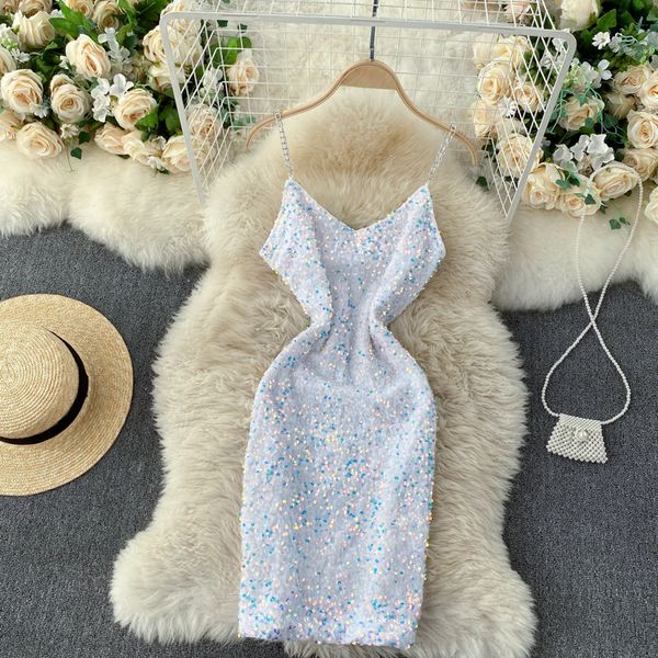 2021 new singiny chain design women's dress thinly veiled waistband summer gown sequins party short dresses v0oj, Black;gray
2021 new singiny chain design women's dress thinly veiled waistband summer gown sequins party short dresses v0oj, Black;gray