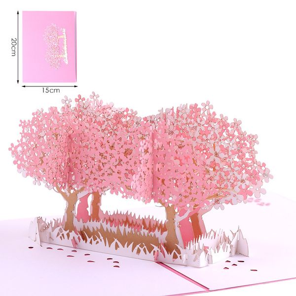 fashion valentine's day pink greeting cards creative cherry tree greeting cards festive party gift paper card
fashion valentine's day pink greeting cards creative cherry tree greeting cards festive party gift paper card