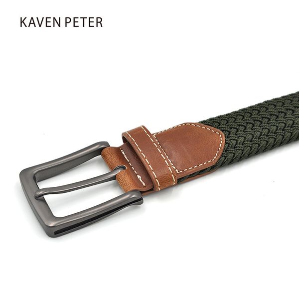 green longer elastic belts for men woven braided fabric comfort stretch casual belts 1-3/8" wide metal stretch 160 cm belt 201120, Black;brown
green longer elastic belts for men woven braided fabric comfort stretch casual belts 1-3/8" wide metal stretch 160 cm belt 201120, Black;brown