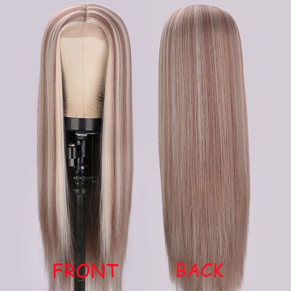 costume accessories brown mix blonde wigs for women long straight highlight synthetic wigs middle part 613 60 blonde black purple orange cos, Silver
costume accessories brown mix blonde wigs for women long straight highlight synthetic wigs middle part 613 60 blonde black purple orange cos, Silver
