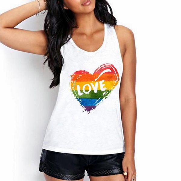 summer women vest tank camisole rainbow print couple print t-shirts streetwear harajuku casual sleeveless white large size
summer women vest tank camisole rainbow print couple print t-shirts streetwear harajuku casual sleeveless white large size