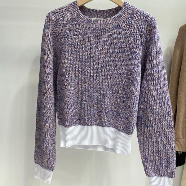 early autumn women color patchwork sweater o-neck 2020 new long sleeve casual knit, White;black
early autumn women color patchwork sweater o-neck 2020 new long sleeve casual knit, White;black