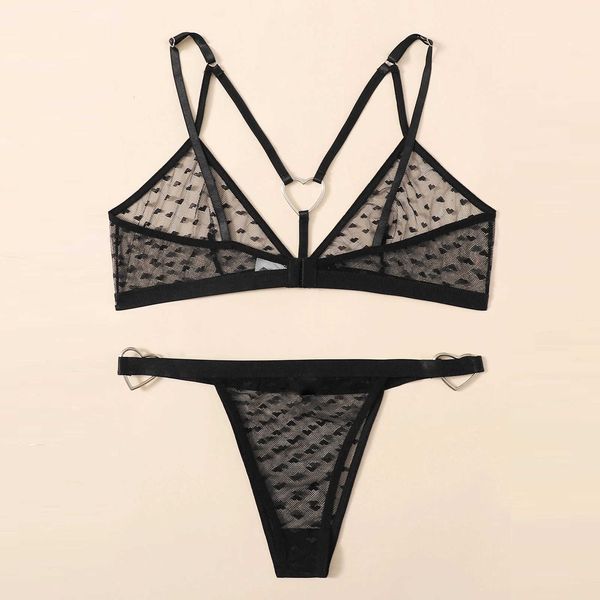 women lace bra sets seamless underwear backless vest panties fashion heart-shaped printed lingerie set, Black;white
women lace bra sets seamless underwear backless vest panties fashion heart-shaped printed lingerie set, Black;white
