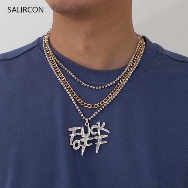 salircon multi layer rhinestone letter pendant necklace for women men kpop statement bling crystal long chains choker necklaces, Silver
salircon multi layer rhinestone letter pendant necklace for women men kpop statement bling crystal long chains choker necklaces, Silver