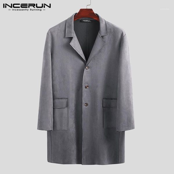 vintage men coats faux suede long sleeve lapel streetwear trench 2020 single breasted men jackets solid windbreakers incerun 5xl1, Tan;black
vintage men coats faux suede long sleeve lapel streetwear trench 2020 single breasted men jackets solid windbreakers incerun 5xl1, Tan;black
