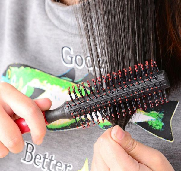 round volumizing curling scalp massage detangling hair brush rolled combs accessories for women stylin jllxbc rimmer, Silver
round volumizing curling scalp massage detangling hair brush rolled combs accessories for women stylin jllxbc rimmer, Silver
