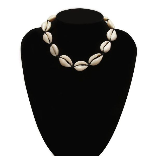 pendant necklaces miss jq shell necklace black rope chain women seashell 2021 fashion beach accessories collier de femme, Silver
pendant necklaces miss jq shell necklace black rope chain women seashell 2021 fashion beach accessories collier de femme, Silver