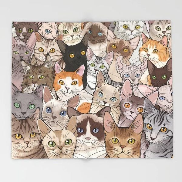 blankets cat cartoon throws for sofa cute kid design a lot of cats christmas decorations home custom blanket
blankets cat cartoon throws for sofa cute kid design a lot of cats christmas decorations home custom blanket