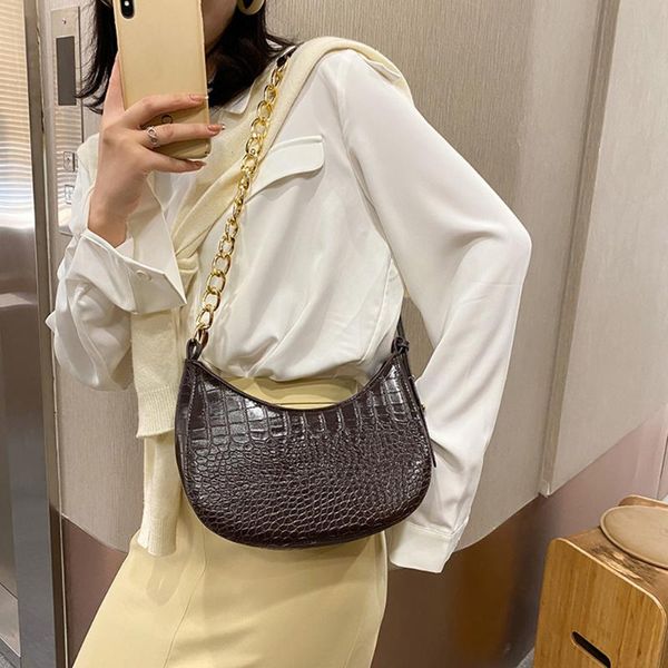 fashion solid pu underarm bag alligator pattern shoulder pouch lady daily hobos popular simple female daily bag
fashion solid pu underarm bag alligator pattern shoulder pouch lady daily hobos popular simple female daily bag